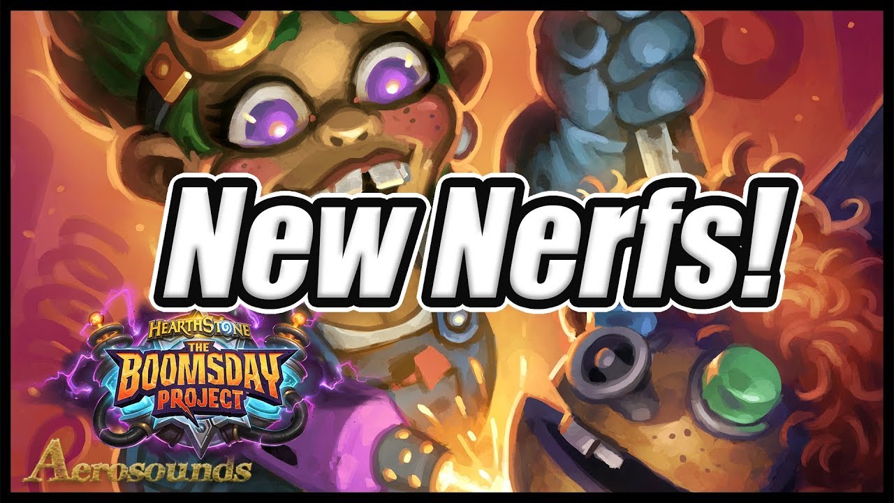 Boomsday Nerfs Hearthstone - Giggling Inventor, Mana Wyrm and Aviana Nerfs Reviewed