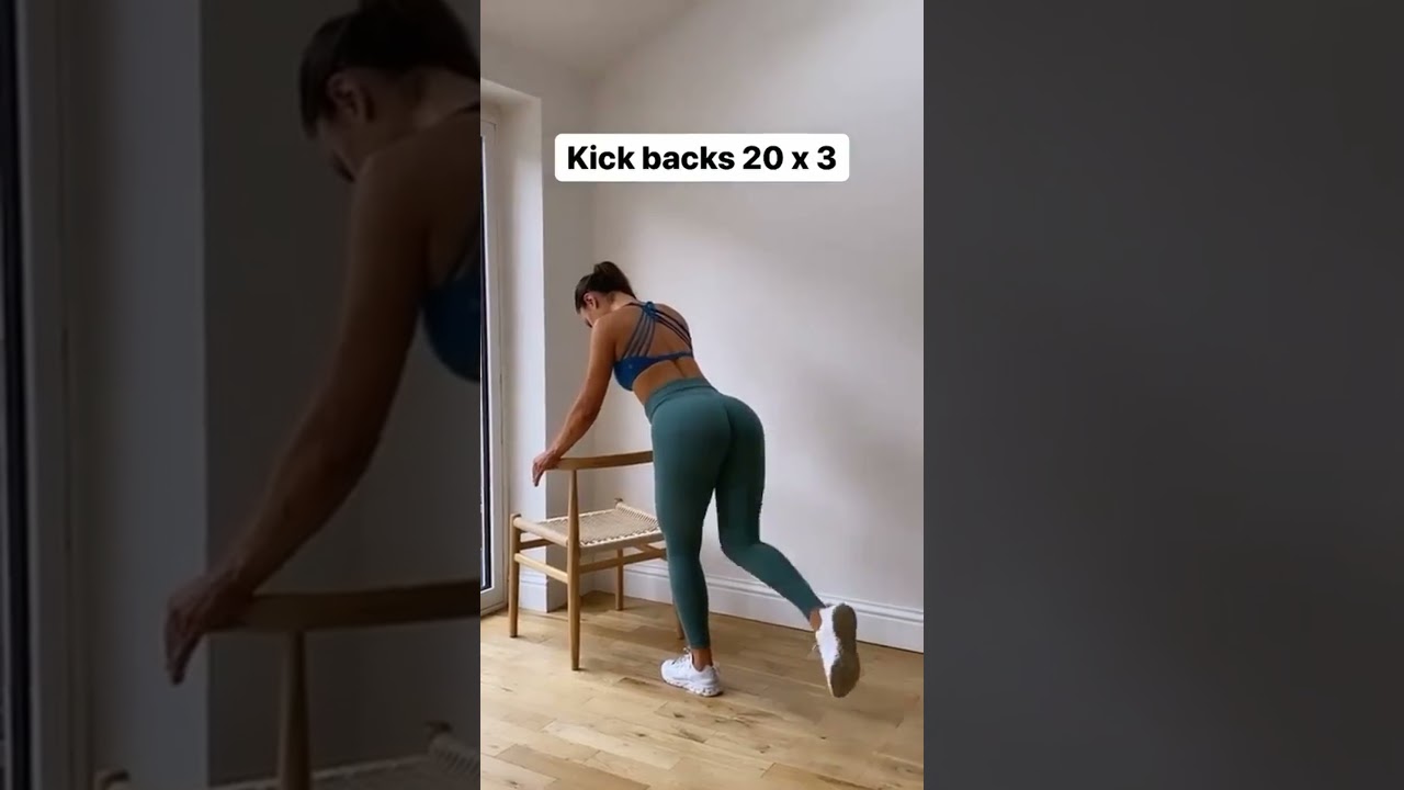 Booty workout at home 🔥