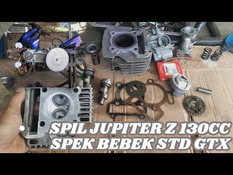 BORE UP JUPITER Z 130CC|SPEK BEBEK STD GTX
