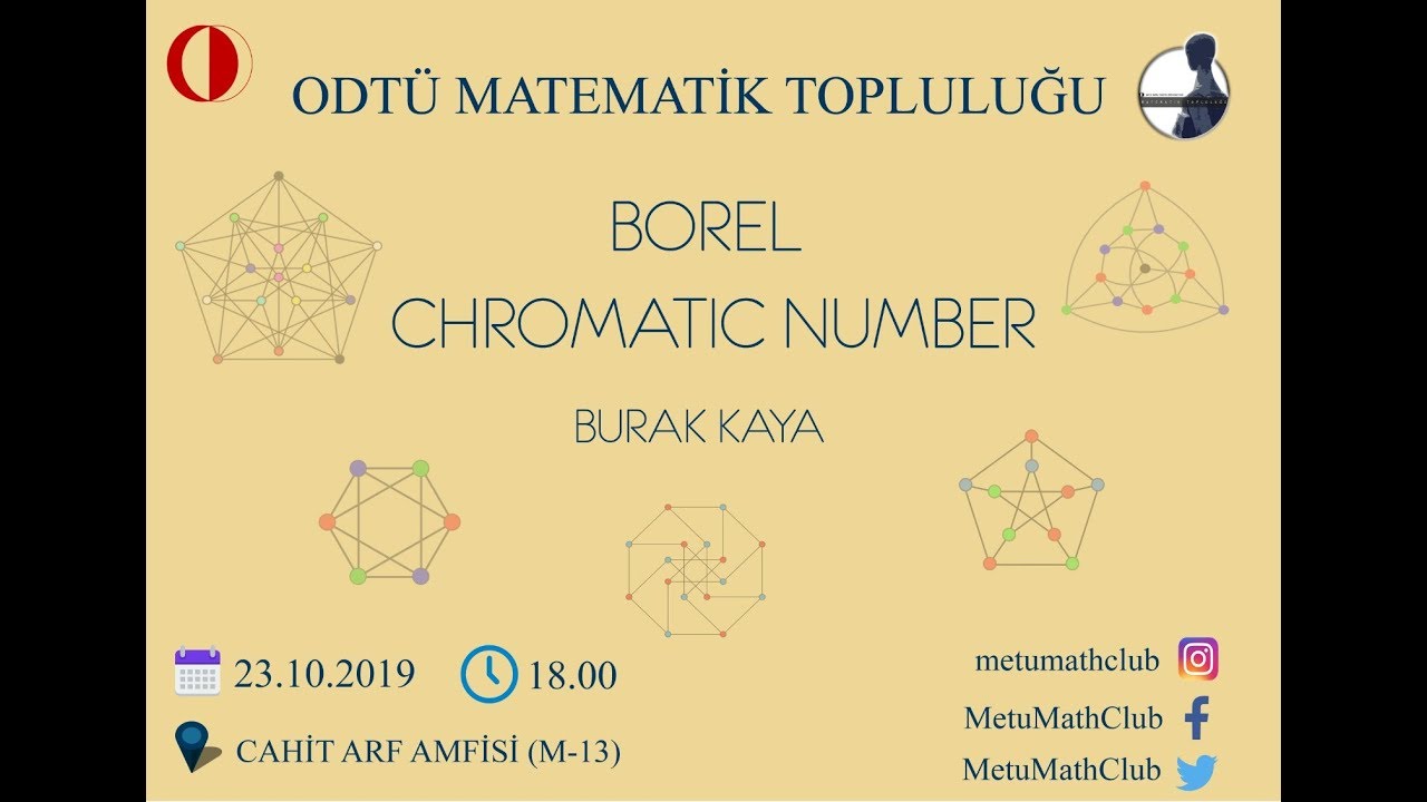 Borel Kromatik Sayısı | Dr. Burak Kaya