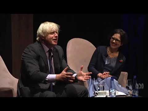 Boris Johnson recites extracts of 