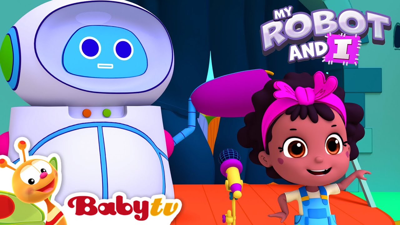 Born to Perform! Sing and Dance with Kim and Kit in My Robot & I 🤖💃​ ​ @BabyTV