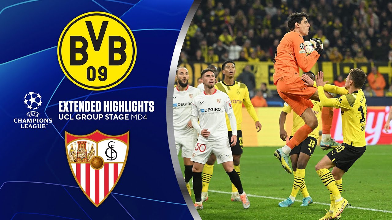 Borussia Dortmund vs. Sevilla: Extended Highlights | UCL Group Stage MD 4 | CBS Sports Golazo