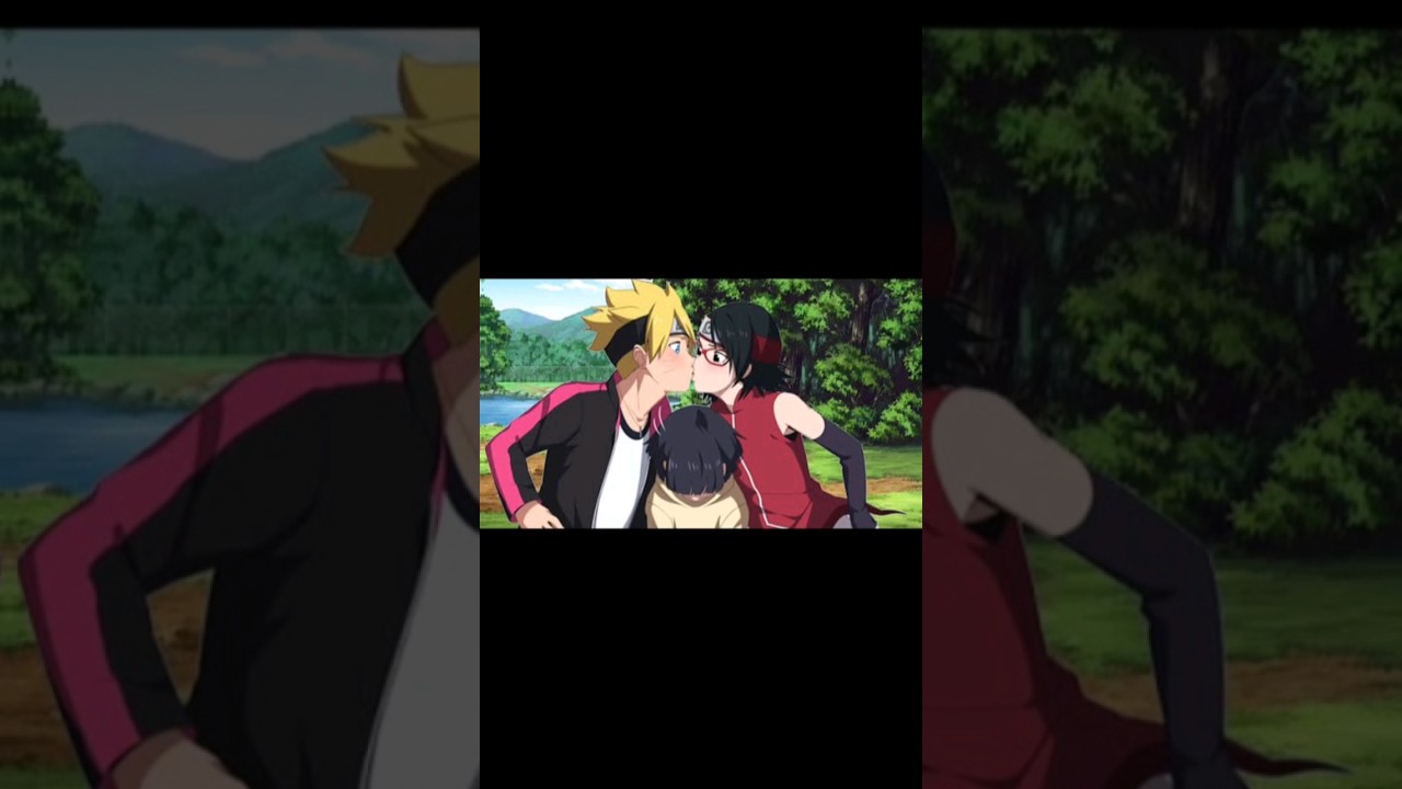Boruto & Sarada's Adorable Kiss! 💕 The Moment Every Fan Was Waiting For!