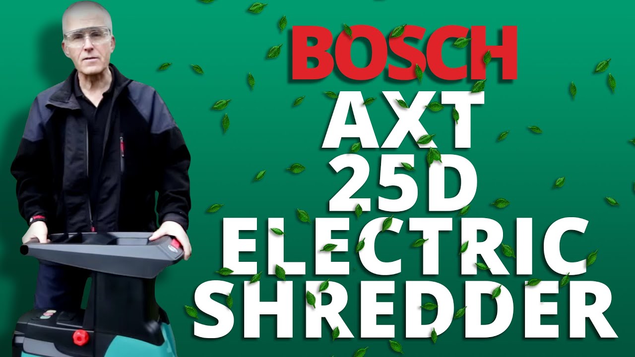 Bosch AXT 25 D 2500W Electric Shredder | Toolstop Guide