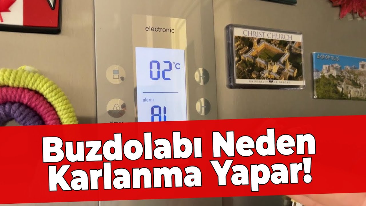 Bosch Buzdolabı Neden Karlama Yapar?