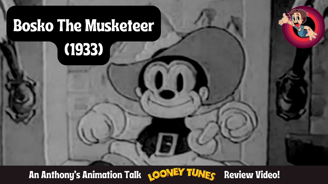 Bosko The Musketeer (1933) - An Anthony's Animation Talk Looney Tunes Review Video!