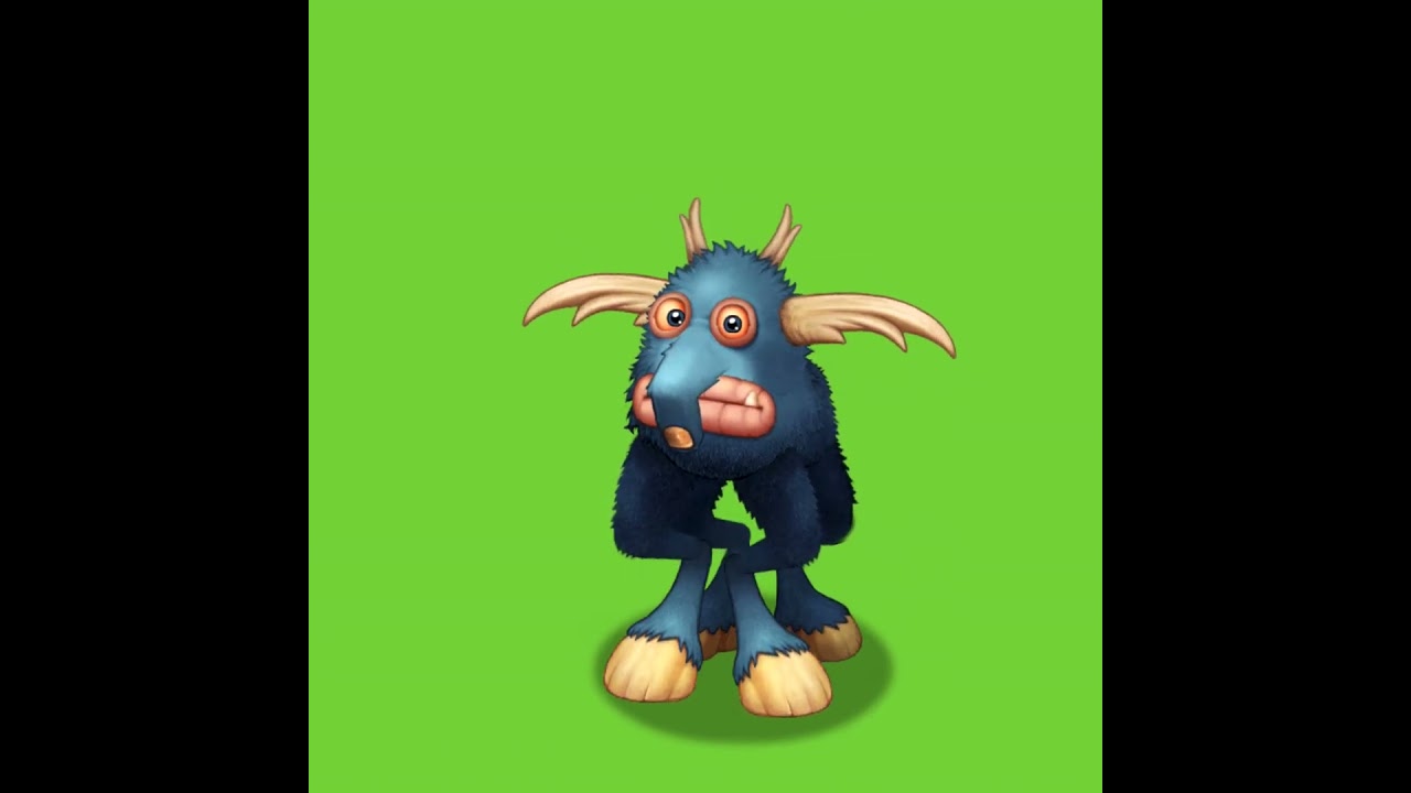 Boskus Green Screen [idle_amber_island] | My Singing Monsters
