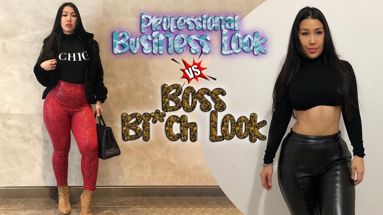 Boss bi*ch or Professional Look 👀  Which One is Your Style ? / VIDA SUPA