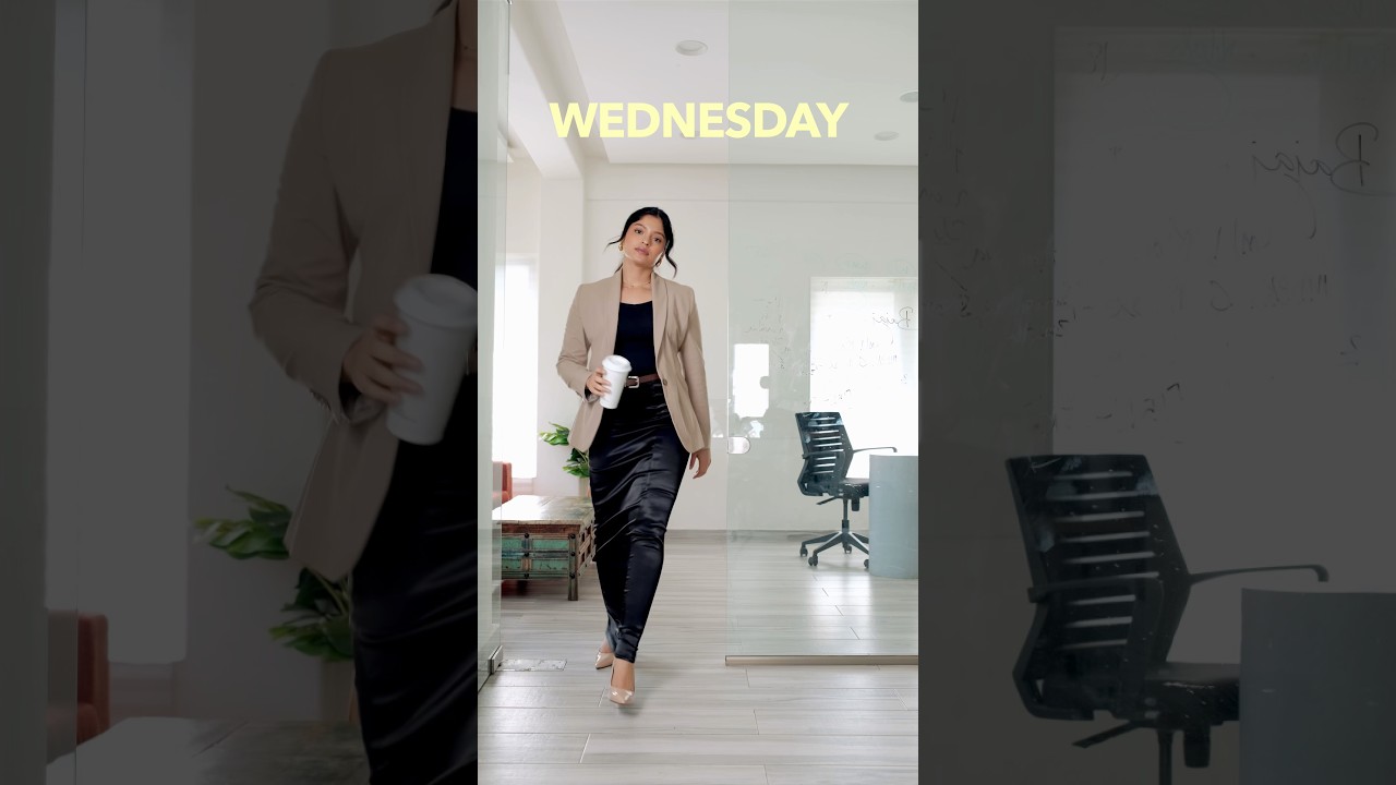 *Boss girl* Office Outfit Ideas 👩‍💻 #ashortaday #shorts #officeoutfit