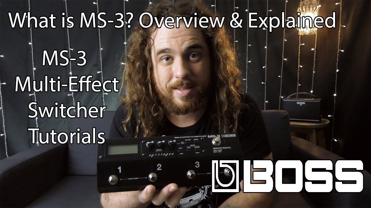 Boss MS-3 - What is MS-3? Overview and Explained