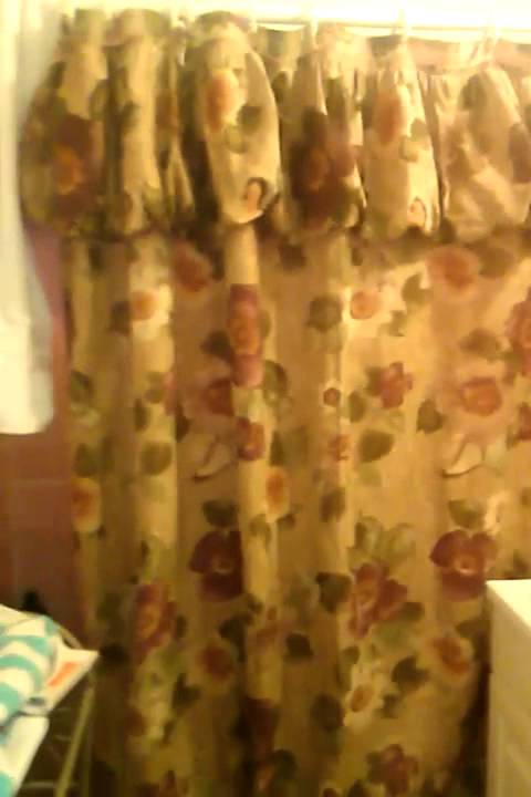 Bothering sister while taking a shower