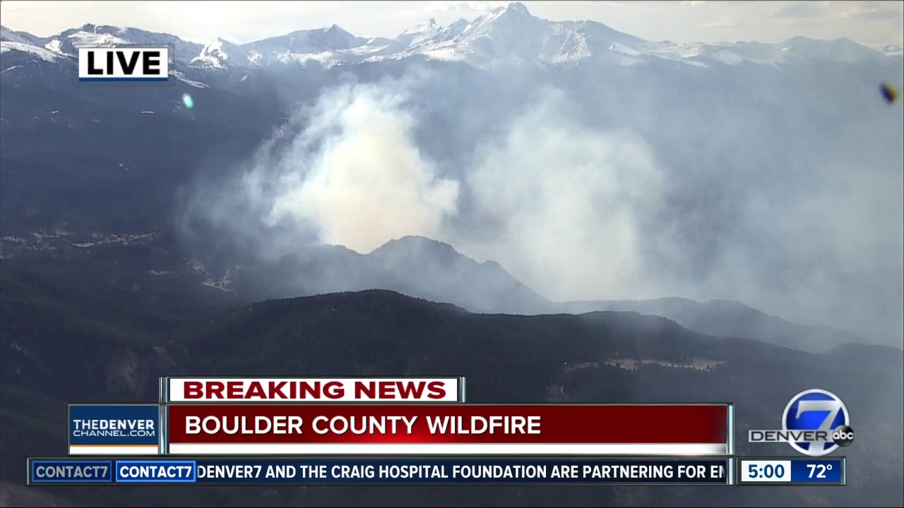 Boulder County wildland fire prompts evacuations in Conifer Hill area