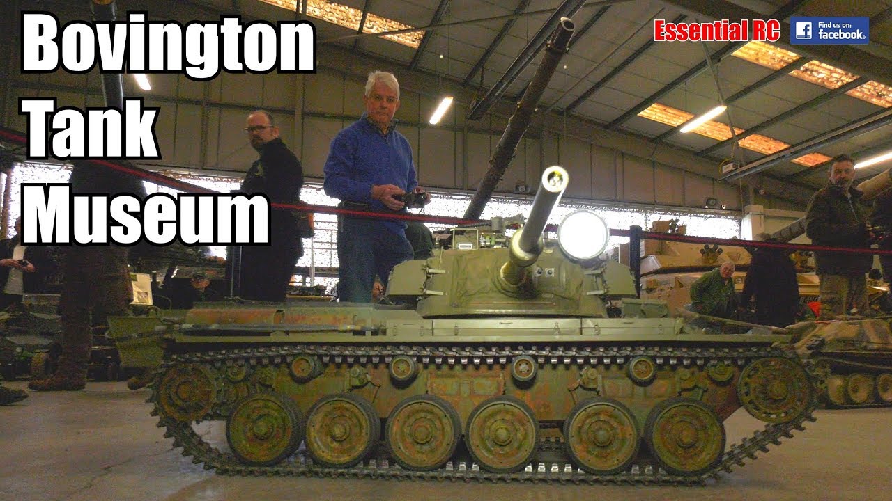 BOVINGTON TANK MUSEUM: AWESOME Radio Controlled TANKS and ARMOURED VEHICLES (AMORTEK)