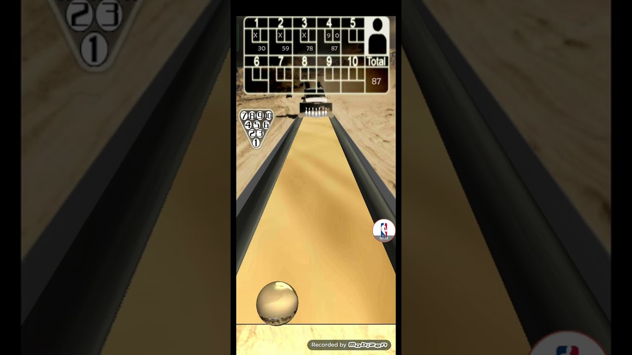 bowling oyunu oynuyoruz