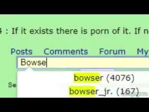 Bowsette Rule 34