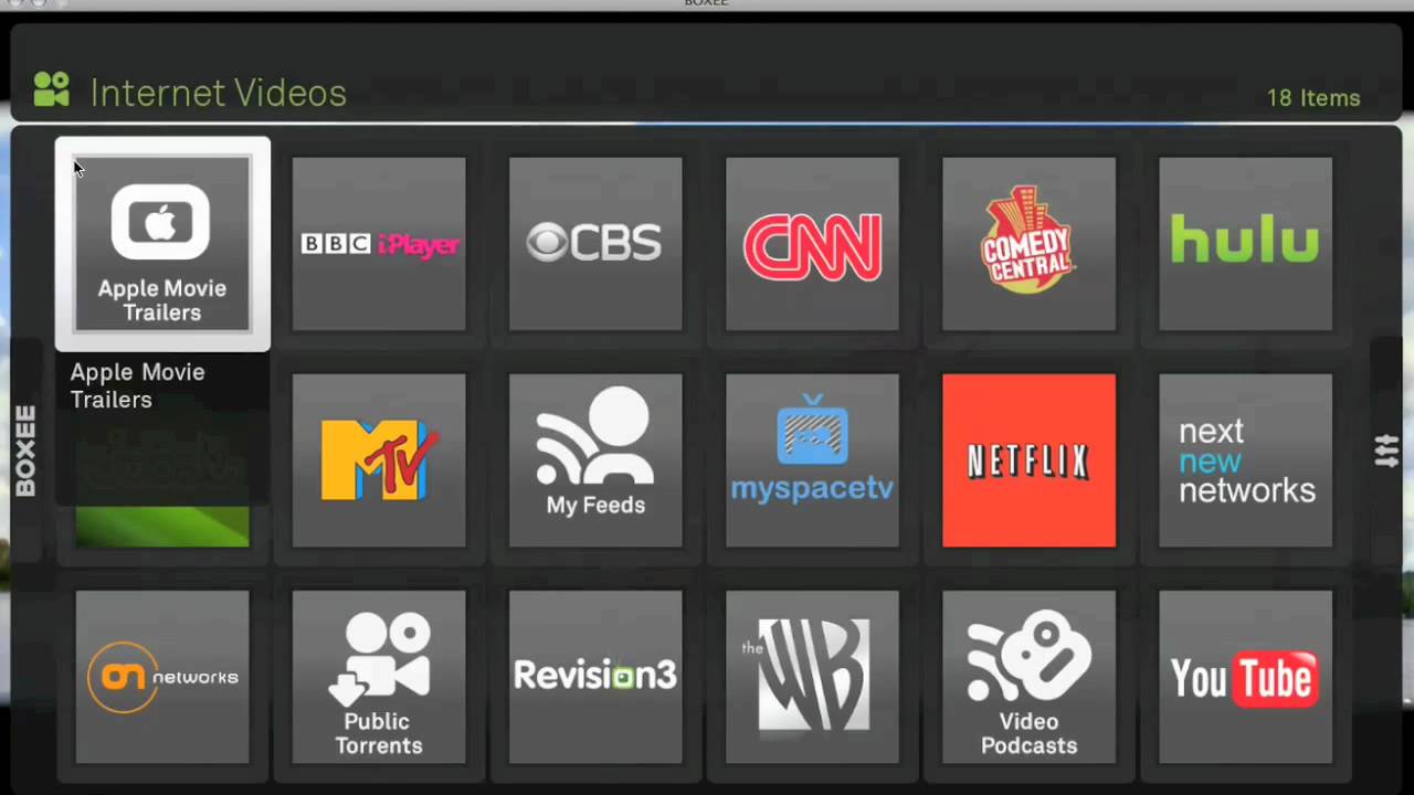 Boxee demo