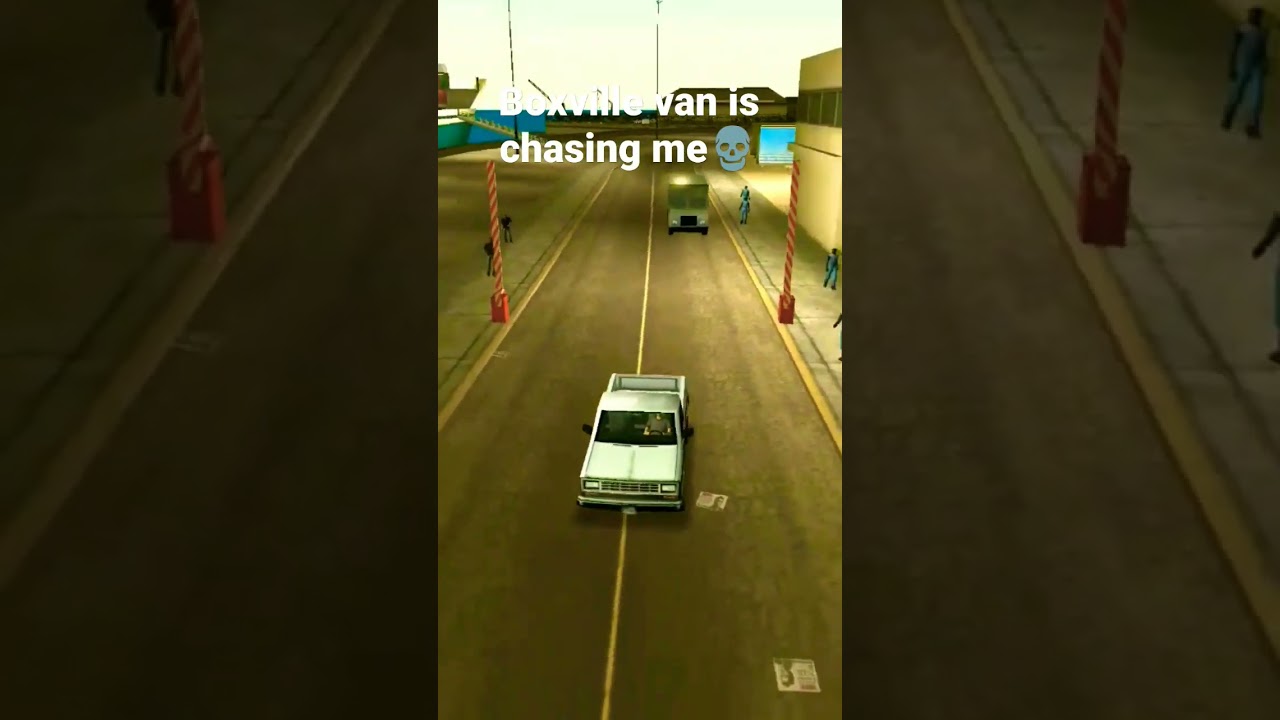 Boxville van is chasing me💀💀💀