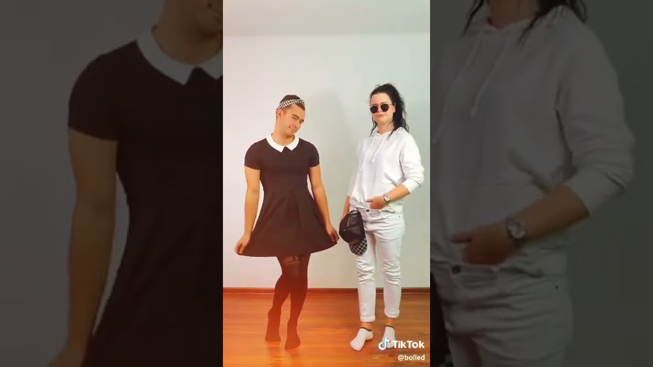 Boy & Girl Swap Clothes (GIRL WEARS SUIT)
