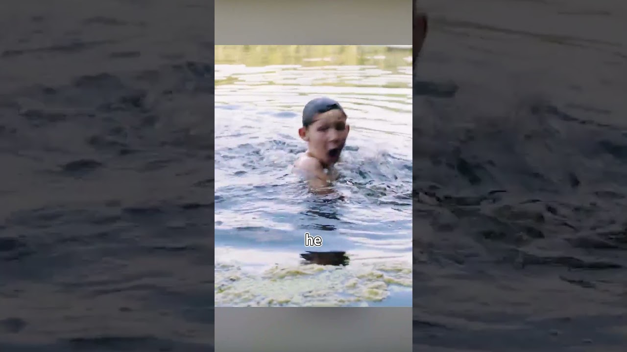 Boy held under water by school bully.#shorts