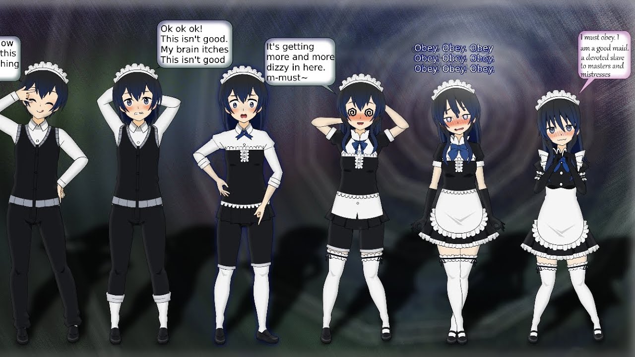boy to girl maid tg tf transformation