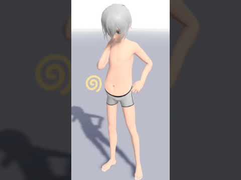 Boy with upset stomach