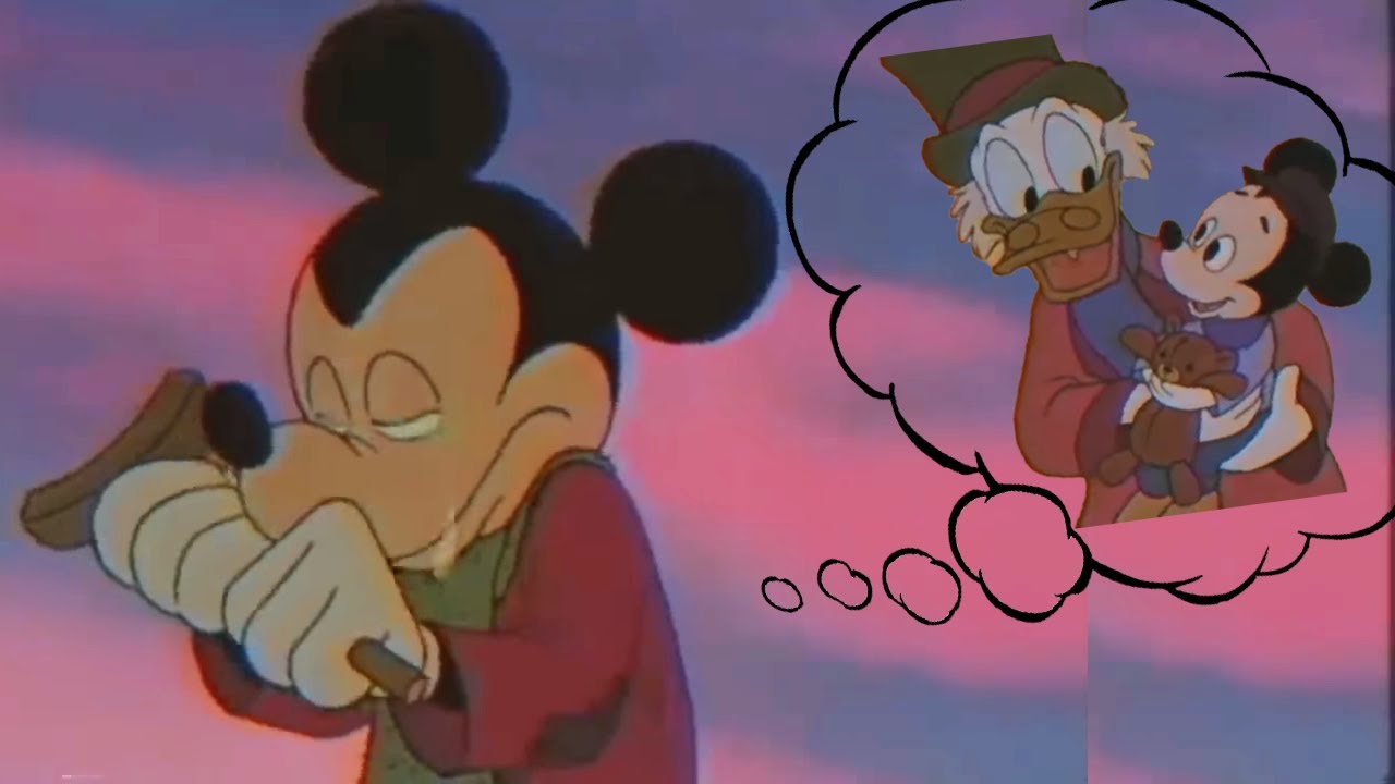 Boyfriend Dies but it's Mickey Mouse in Friday Night Funkin || FNF Goodbye World be like