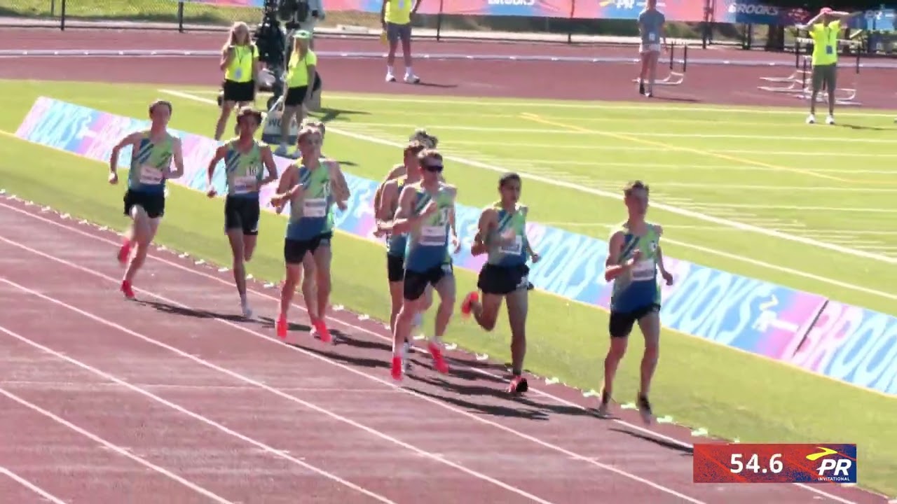 Boys 1 Mile - Brooks PR Invitational 2025 [Full Race Replay]