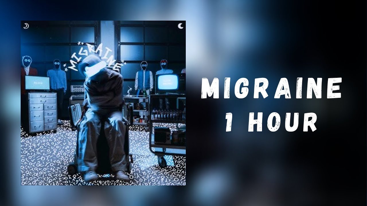 BoyWithUke - Migraine (1 Hour Loop) | Lyrics | Sverbsky | #BoyWithUke #Migraine