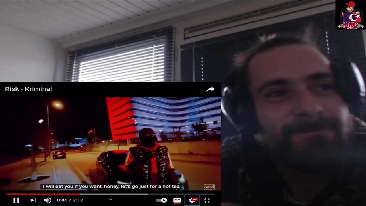 BozeTurk Reacting to (Risk - Kriminal ) Türkçe music reaction