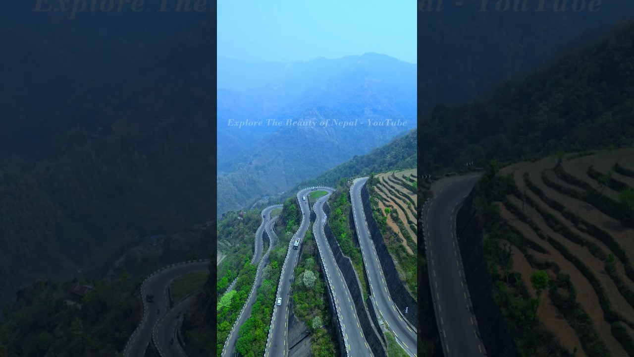 BP HighWay Sindhuli #beautyofnepal #nature #droneview #travel