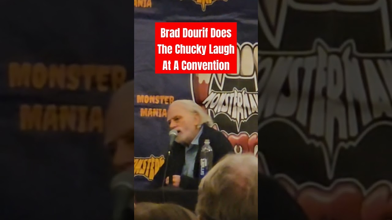 Brad Dourif Does the Chucky Laugh #monstermania #chucky #braddourif