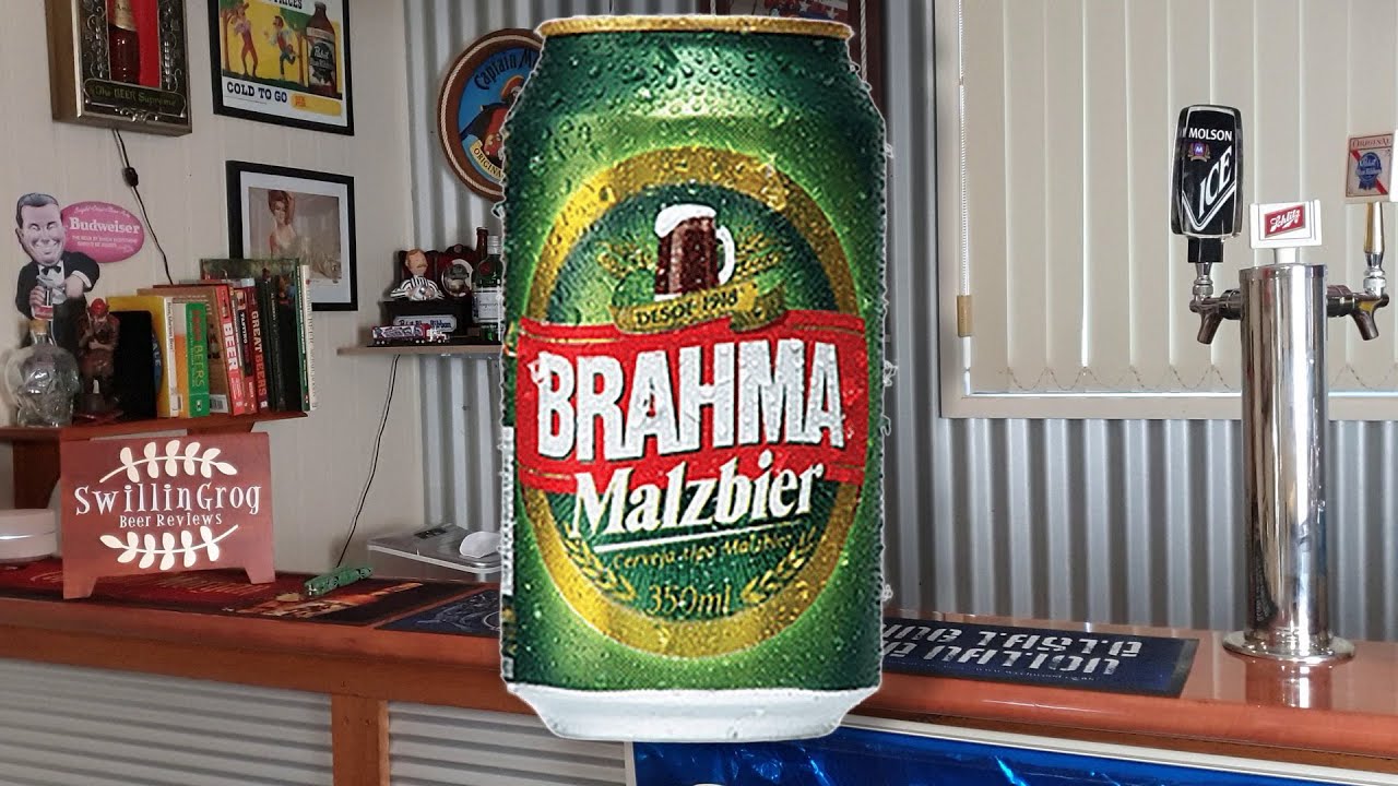 Brahma Malzbier 4.0% ABV - SwillinGrog Beer Review