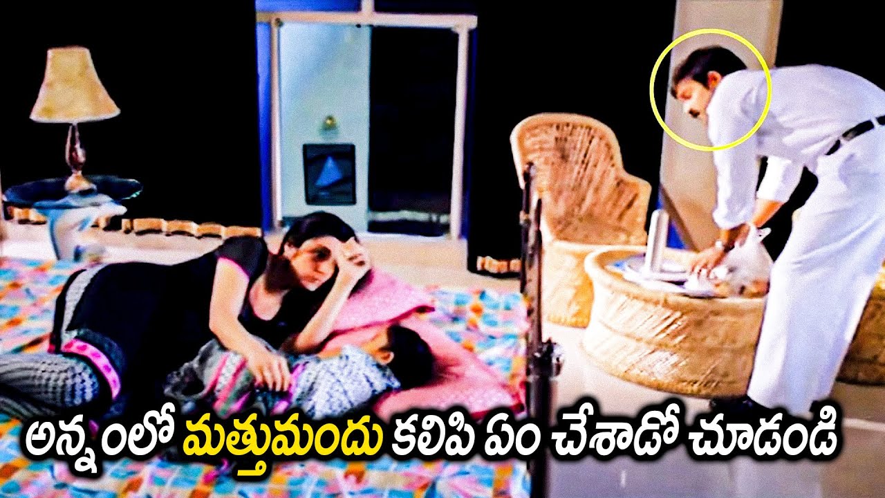 Brahmaji Try To Misbehaving With Tabu Scene || Idi Sangathi Telugu Movie Scenes || Movie Ticket