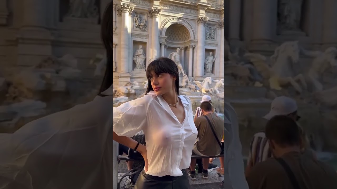 Braless Public See Through Clothing