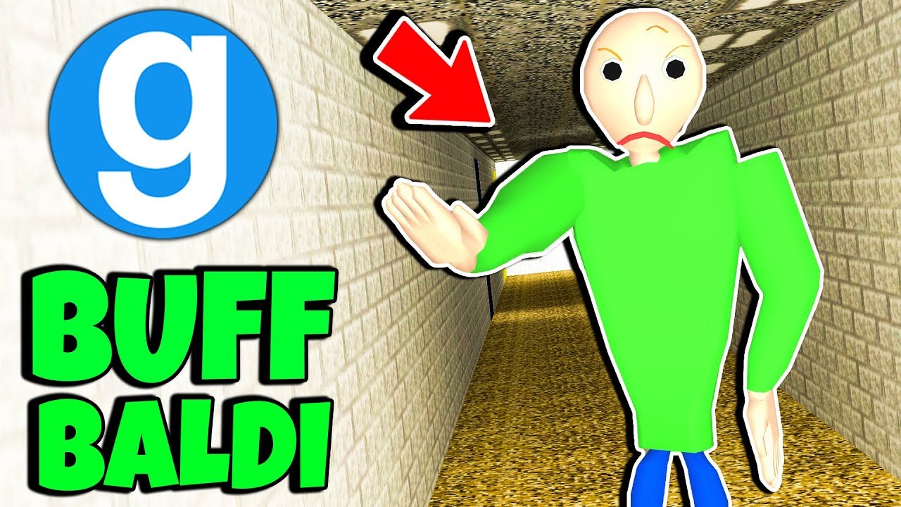 Brand New Buff Baldi! Baldi's Basics in Education and Learning Garry's Mod Saves Spotlight #5