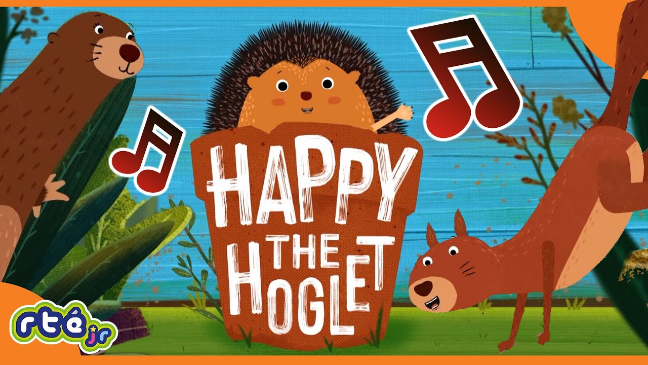 BRAND NEW: Happy the Hoglet 😃🦔  | Theme Song 🎵 | Starts Monday 14th November | @RTÉjrOfficial