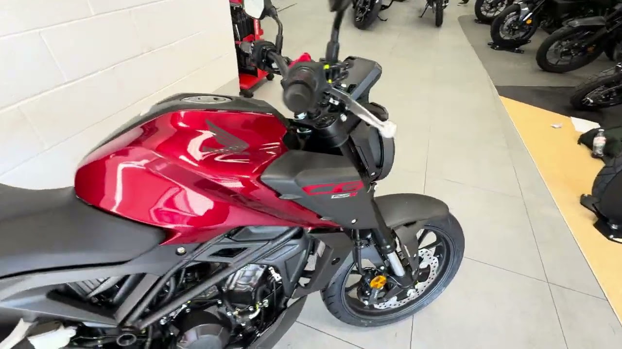 Brand new Honda CB125R Available at Motorcycle World Northampton