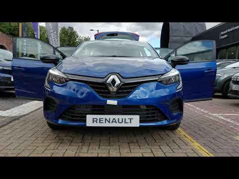 BRAND NEW RENAULT CLIO EVOLUTION 90ps PETROL MANUAL in Iron Blue  @ RENAULT CROYDON