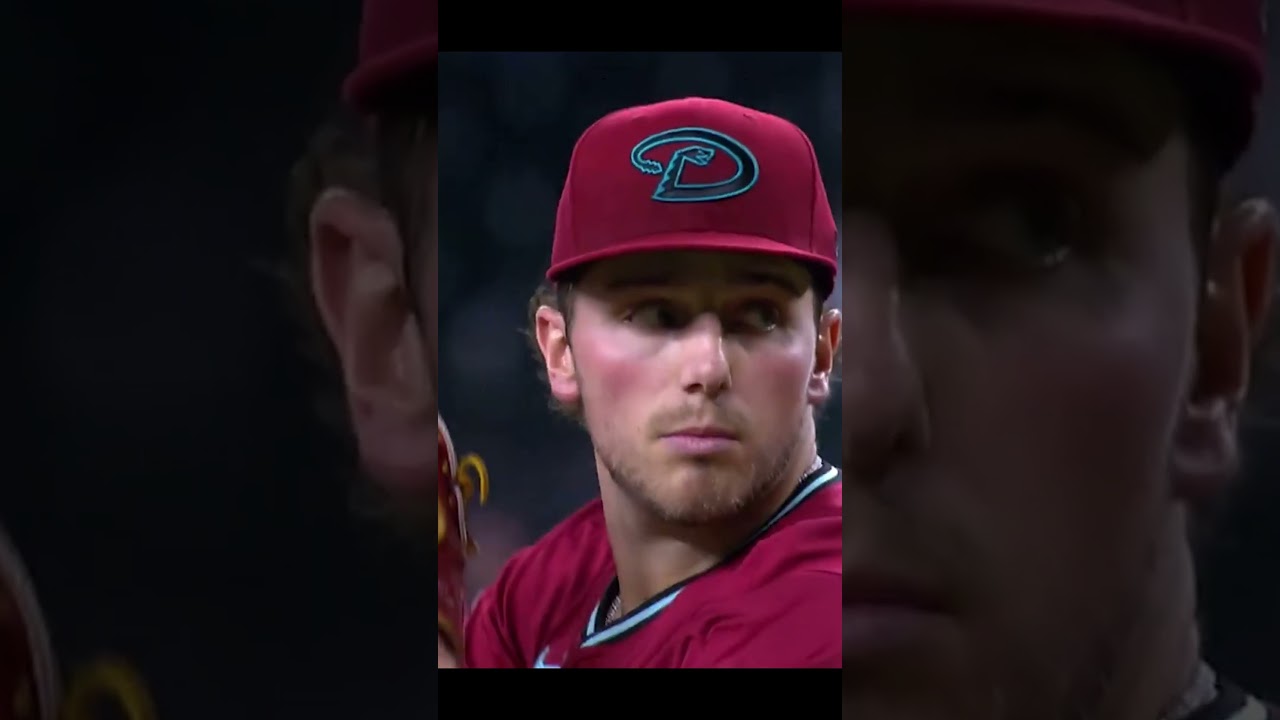 Brandon Pfaadt の正真正銘の汚物です。 😮‍💨#mlb #shorts