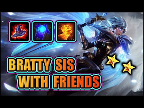 BRATTY SIS AND FUN WITH FRIENDS!!  TFT | TEAMFIGHT TACTICS GALAXIES