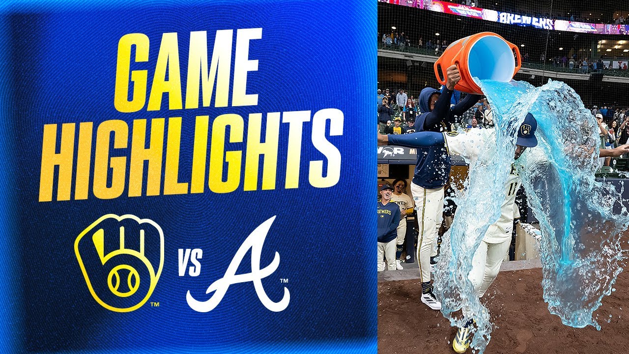 Braves vs. Brewers Game Highlights (6/10/25) | MLB Highlights