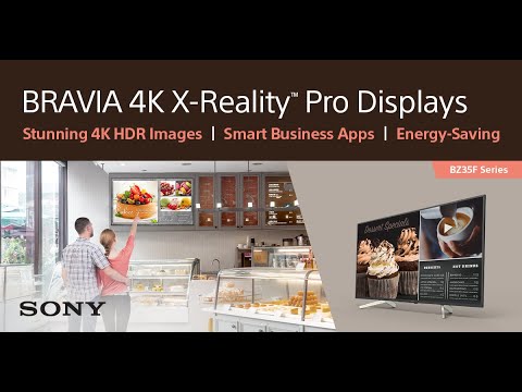 BRAVIA Pro Displays - BZ40J 100-inch / BZ30J 32-inch Available at ADI