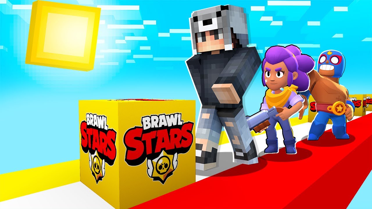 BRAWL STARS ŞANS BLOKLARI YARIŞI! 😱 - Minecraft