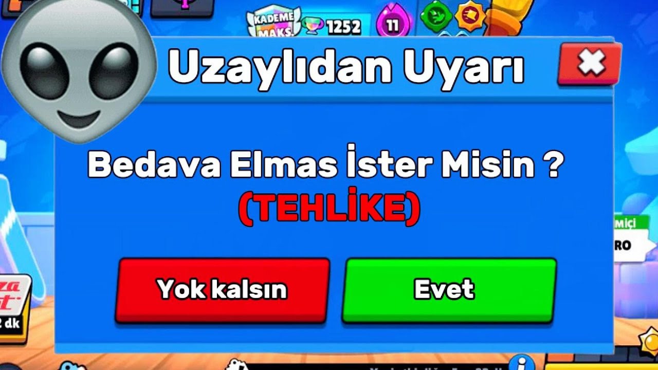 Brawl Stars Uzaylılar Tarafından Yapılsaydı! 🤑 (BEDAVA ELMAS)