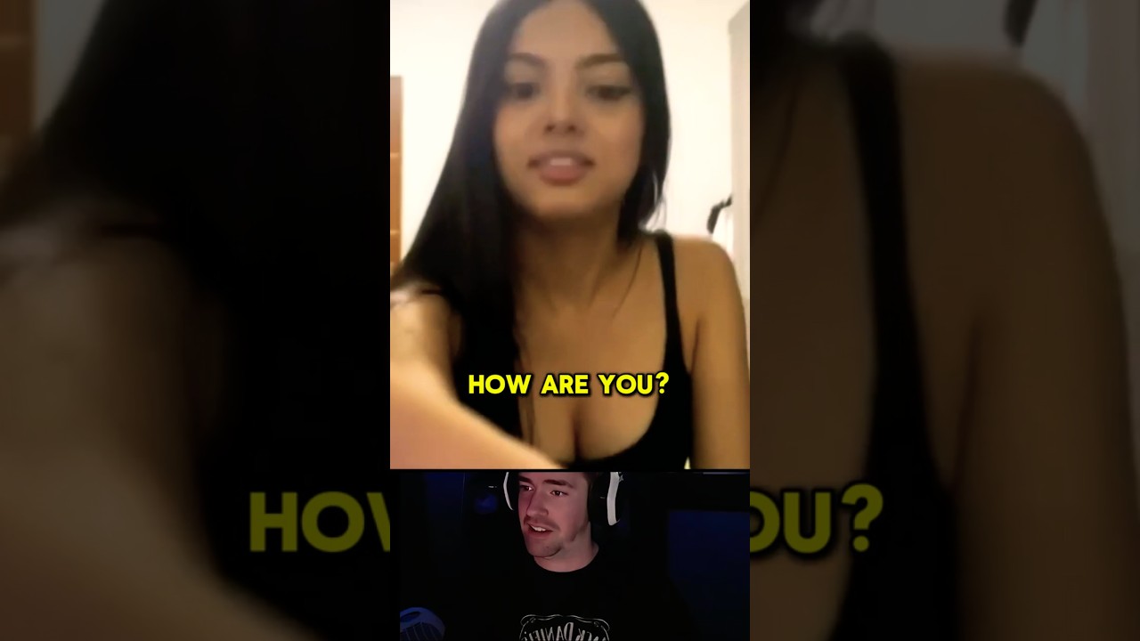 🇧🇷Brazilian Girl Is A Sweetheart! My First Time Speaking Portuguese! #brazil  #omegle #polylingual