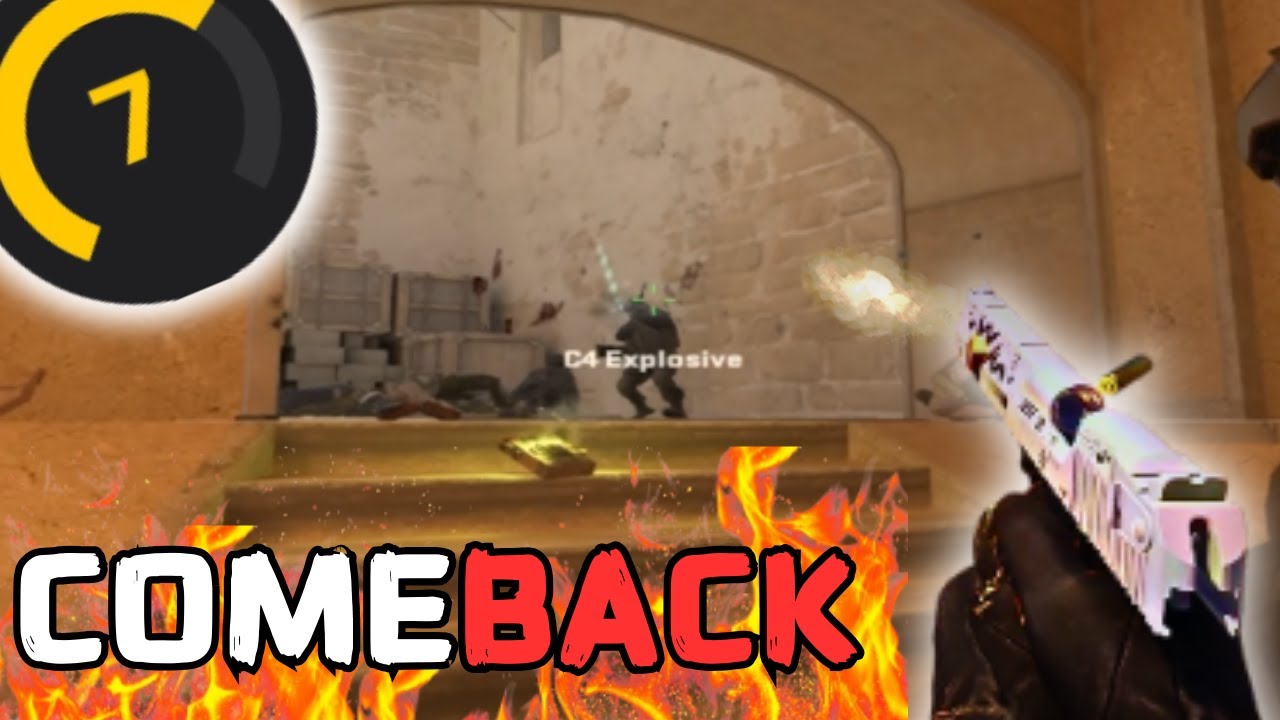 BİRBİRİYLE KAVGA EDEN TAKIMLA GERİ DÖNÜŞ! MİRAGE GAMEPLAY - FACEİT 7 LEVEL