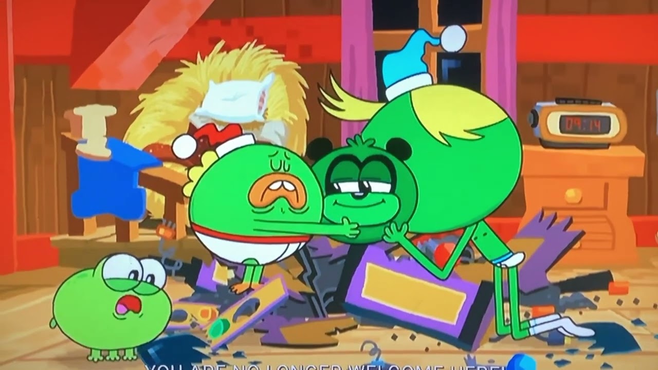Breadwinners  - Jelly, you go to your frog house!