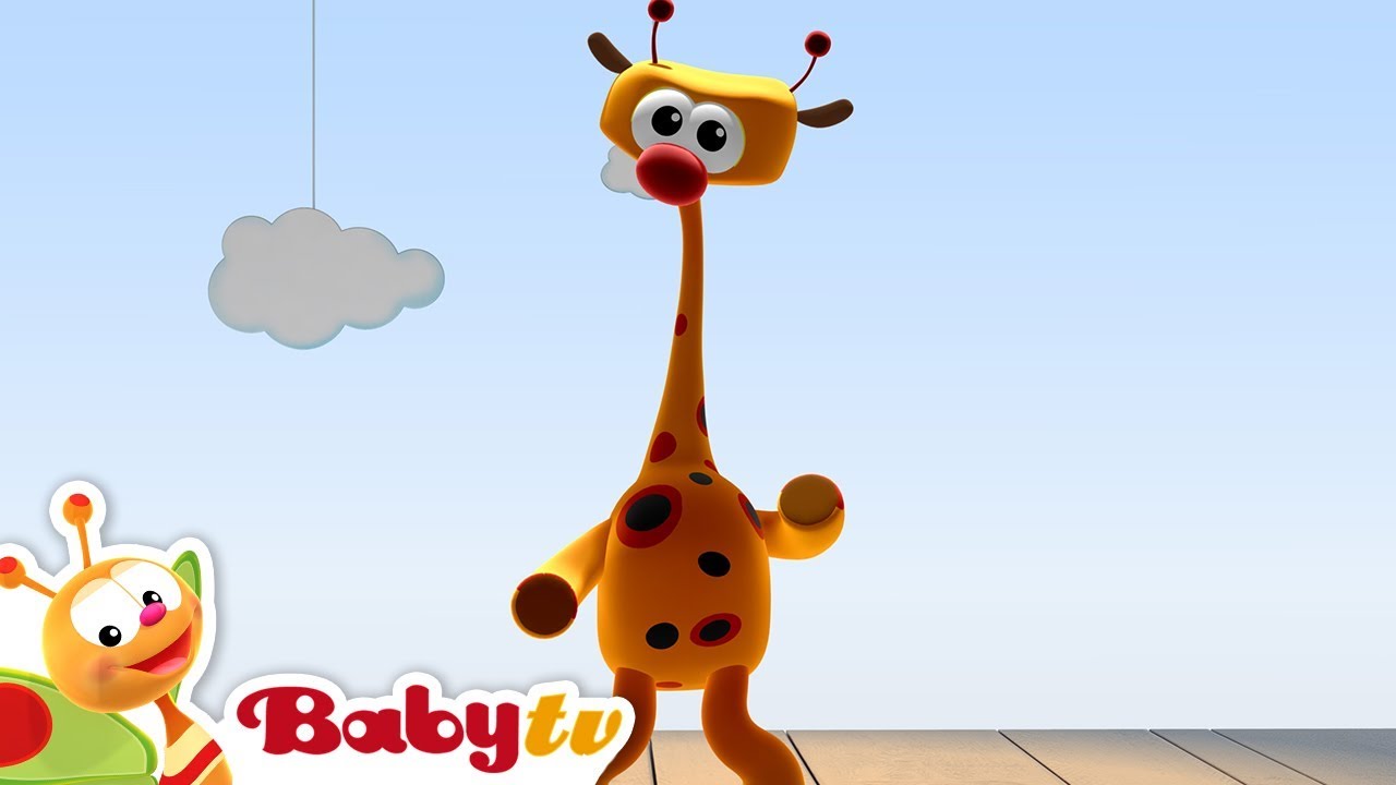Break-dancing Giraffe | Dancing for Kids @BabyTV