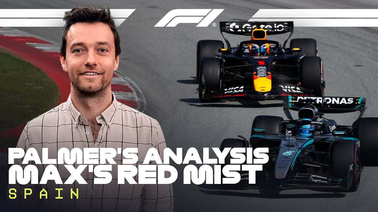 Breakdown Of Verstappen & Russell's Collision In Spain | Jolyon Palmer’s F1 TV Analysis